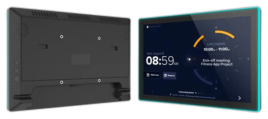 Smart Panel 10.1″ Slim — prednja i zadnja strana uređaja